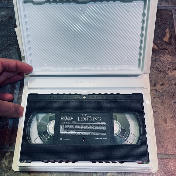 1994 Lion King Masterpiece Collection Original VHS Tape and Case -1994 Release - Picture 9 of 9